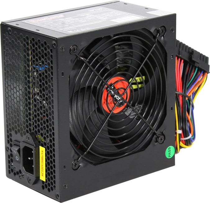 (Из ремонта, рабочий, гарантия 14 дней) Блок питания 700W Exegate XP700, ATX, black, 12cm fan, 24p+4p, 6/8p PCI-E, 3*SATA, 2*IDE, FDD