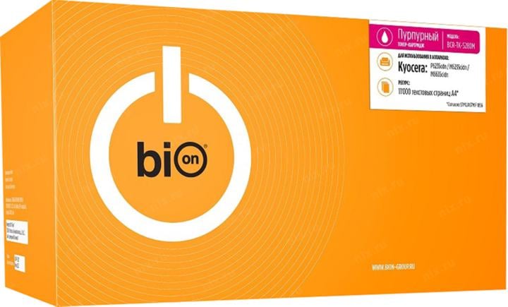 Картридж лазерный Bion TK-5280M для Kyocera P6235cdn/M6235cidn/M6635cidn, пурпурный, 11000 стр.
