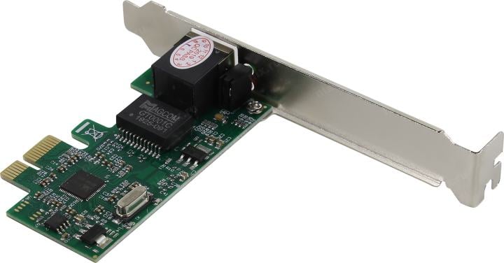 Сетевой адаптер Exegate EX281224RUS, PCI-E, 1GbE, RJ-45