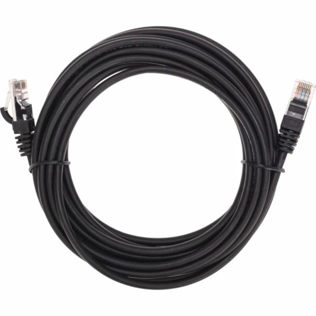 Rexant (02-0102-5) Патч-корд U/UTP, CAT 5e, RJ45-RJ45,  26AWG,  LSZH,  черный, 5м