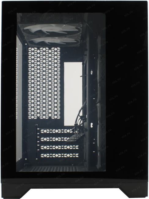 Minitower Powercase Vision Micro Black <CVBM-L4>  MicroATX без БП