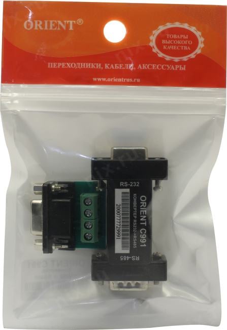 Orient <C991> Конвертер RS232 (F)  -> RS485 (M)