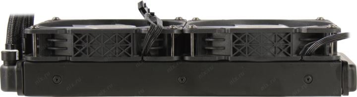 ExeGate  <EX293458RUS> BlackWater-240.PWM.ARGB (4пин,115x/1200/1700/2011/2066/AM4-FM2,11-27дБ,800-2000об/мин)
