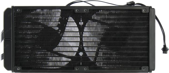 ExeGate  <EX293458RUS> BlackWater-240.PWM.ARGB (4пин,115x/1200/1700/2011/2066/AM4-FM2,11-27дБ,800-2000об/мин)