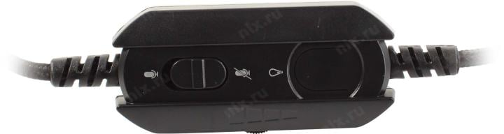 Наушники с микрофоном Bloody G575 Black (USB, шнур 2м, с  регулятором  громкости)