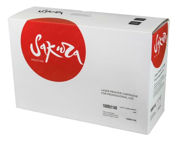 SA106R01149 Картридж Sakura 106R01149 для XEROX Phaser3500,  черный, 12000 к.