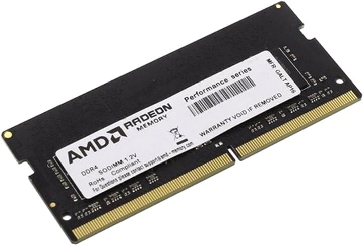 AMD Radeon 4GB DDR4 3200 SODIMM  R944G3206S1S-U  Non-ECC,  CL16, 1.2V