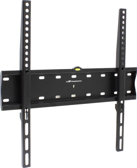 Кронштейн для телевизора Ultramounts UM 813F черный 32"-55" макс.40кг настенный фиксированный