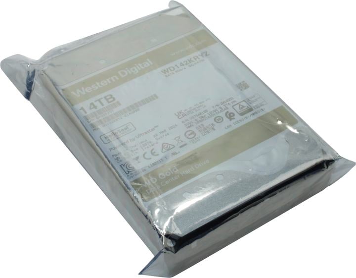 HDD 14 Tb SATA 6Gb/s Western Digital  Gold <WD142KRYZ> 3.5"