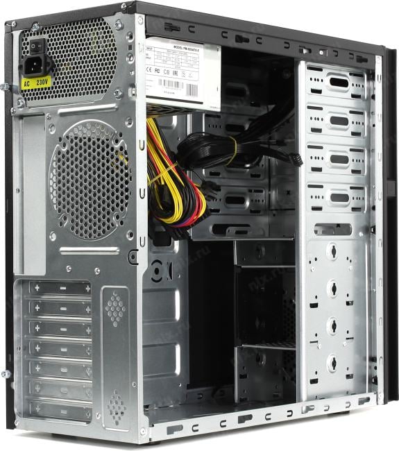 Miditower Powerman <BA833BK>  ATX 600W (24+2x4+2x6/8пин)