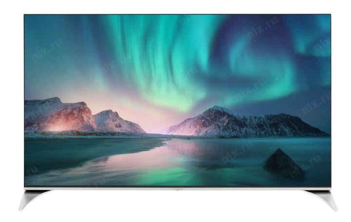 50"   QLED ЖК телевизор Hyundai H-LED50QBU7500 (3840x2160, HDMI, LAN, WiFi,  BT,  USB,  DVB-T2, SmartTV)