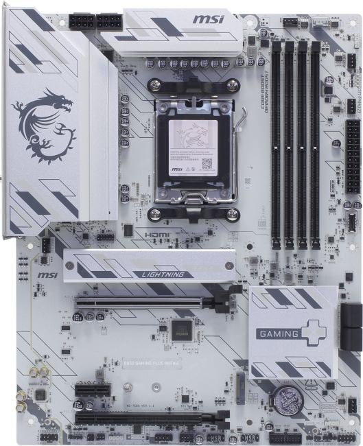 MSI B850 GAMING PLUS WIFI6E (RTL) AM5 <B850> 2xPCI-E HDMI+DP 2.5GbLAN+WiFi+BT  SATA ATX 4DDR5