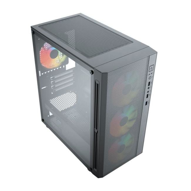 AH-TC4GA-0000 ACD Citadel 104 ATX, Black, USB3.0*1+USB2.0*2+HD audio,3*12cm F1 ARGB fans at front(Slave  fans) ,1*12cm F