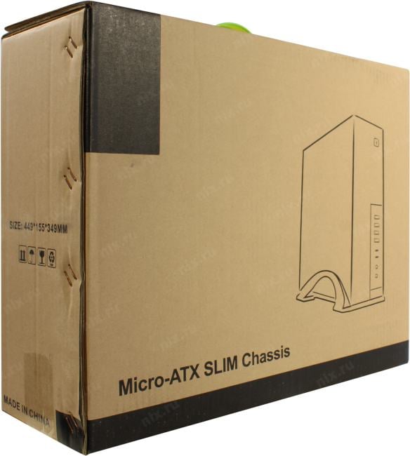 Minitower  <ST616BK>  MicroATX  450W (24+4пин)