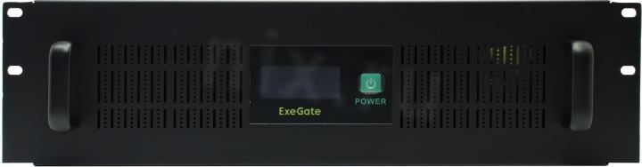 UPS 1500VA Exegate ServerRM <UNL-1500> <EP285776RUS> Rack Mount 3U, защита  телефонной линии/RJ45, USB