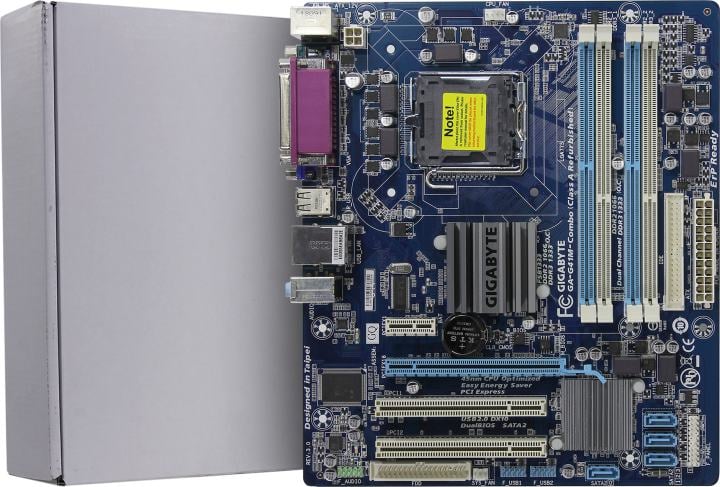 GIGABYTE GA-G41M-Combo-GQ rev3.0 (RTL) LGA775<G41> PCI-E+SVGA+GbLAN  SATA MicroATX 2DDR2+2DDR3