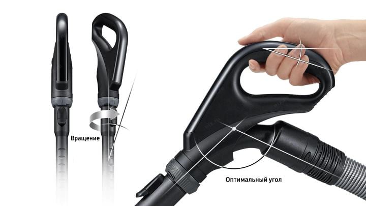 Samsung <VC20M257AWR>  Пылесос (2000Вт, 2.5л)