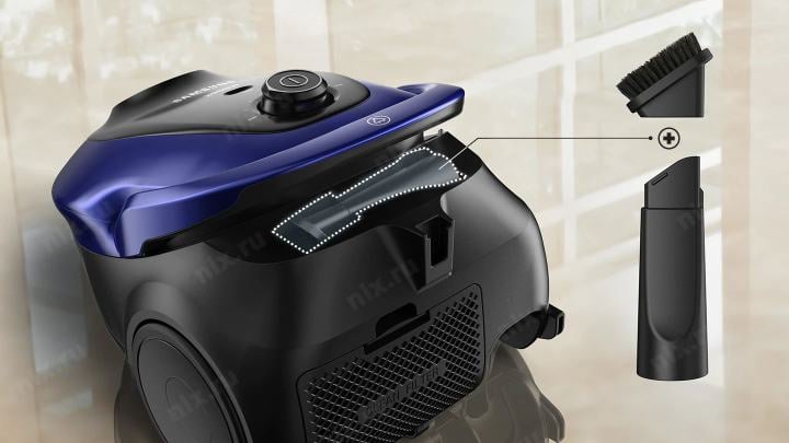 Samsung <VC20M257AWR>  Пылесос (2000Вт, 2.5л)