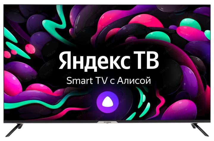 50"   LED ЖК телевизор Hyundai H-LED50BU7003 (3840x2160, HDMI, LAN, WiFi, BT, USB,  DVB-T2,  SmartTV)