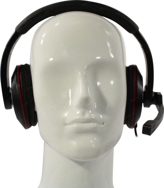 Наушники Ritmix RH-516M, проводные, накладные, с микрофоном