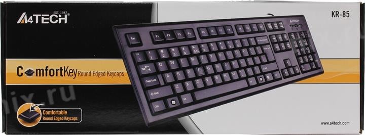 Клавиатура A4Tech  KR-85 <USB> 104КЛ