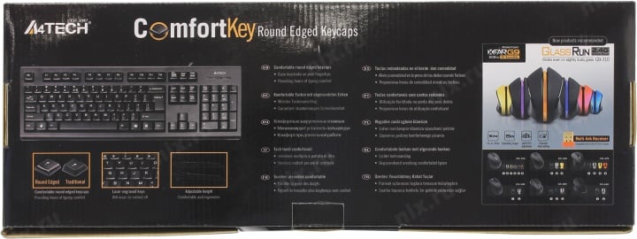 Клавиатура A4Tech  KR-85 <USB> 104КЛ