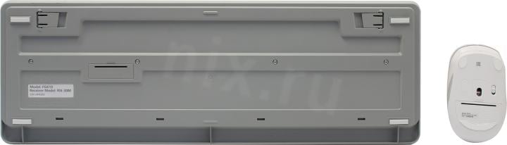Клавиатура A4Tech Fstyler FG1010 White (Кл-ра, USB,  FM+Мышь,4кн,  Roll,  USB, FM)
