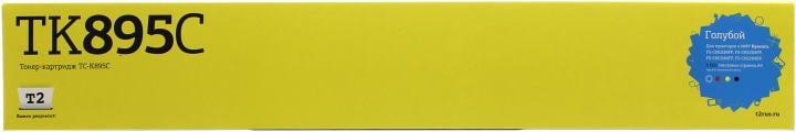 Картридж T2 TK-895C Тонер- T2 (TC-K895C) для Kyocera FS-C8020/C8025/C8520/C8525 (6000p) ligh-blue, с чипо