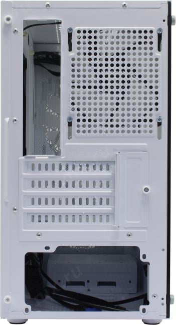 Minitower Powercase Mistral Micro Z3W Mesh LED <CMIMZW-L3>  MicroATX, без БП