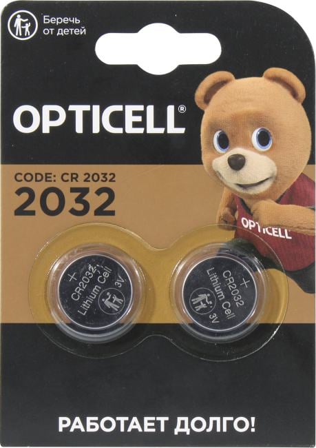 OPTICELL CR2032-2 (Li, 3V)  <уп. 2 шт>