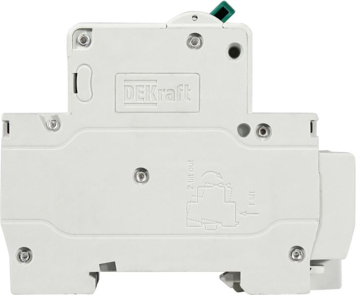 Выключатель диф. тока DEKraft 16002DEK, 1P+N, C 10А, 30мА, AC, 4.5кА