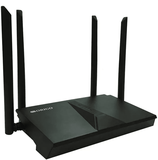 OWR1830AXG/A1A ORIGO Двухдиапазонный Wi-Fi 6 маршрутизатор AX1800, 1x1000Base-T WAN, 3x1000Base-T LAN,  4 внешние антенн