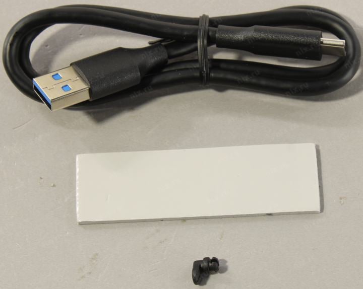 Netac <NT07WH51-32CA> (EXT BOX для внешнего подключения M2 NGFF/NVMe, USB-C  3.1,  Aluminum)