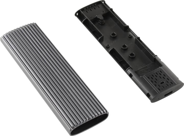 Netac <NT07WH51-32CA> (EXT BOX для внешнего подключения M2 NGFF/NVMe, USB-C  3.1,  Aluminum)