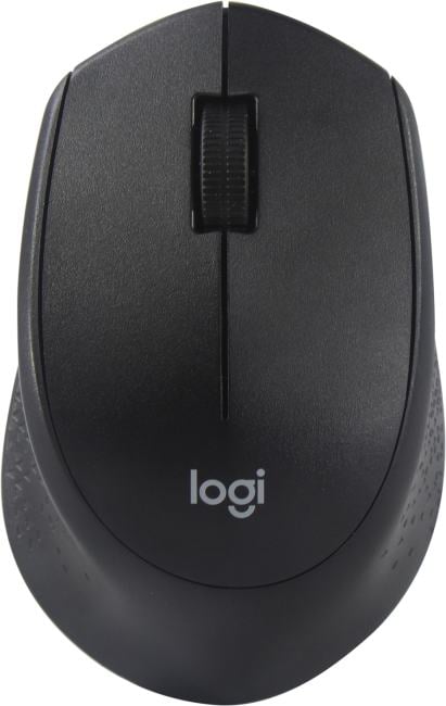 Logitech M330 Silent Plus Black Wireless Mouse <910-004909/910-004924>  (RTL) USB 3btn+Roll