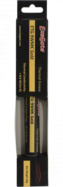 ExeGate ETG-9WMK Gold <EX282345RUS> Термопаста,  20  г
