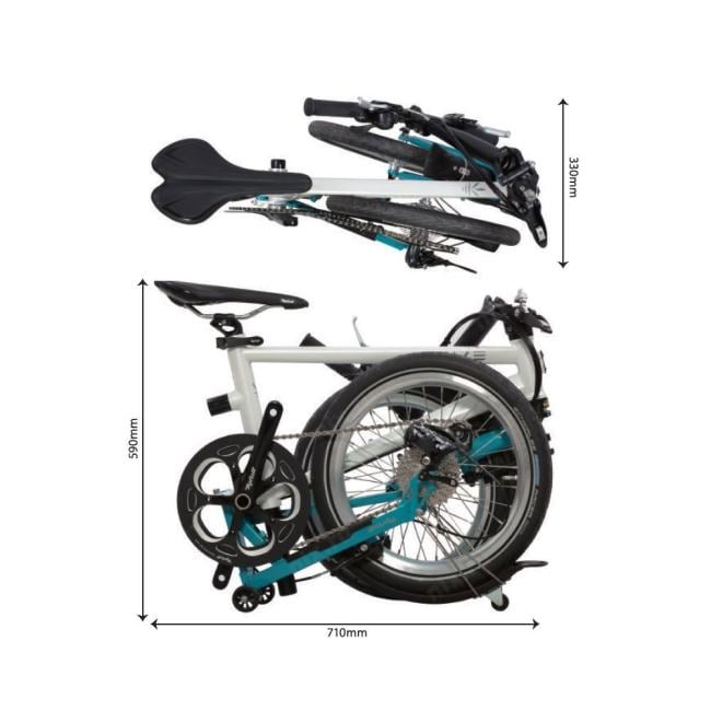 Велосипед Thermaltake  Turquoise IVE <BKP300000001>