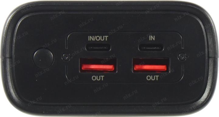 Внешний аккумулятор Cactus <CS-PBFSJA-30000> (2xUSB,  USB-C, 30000mAh, Li-Pol)
