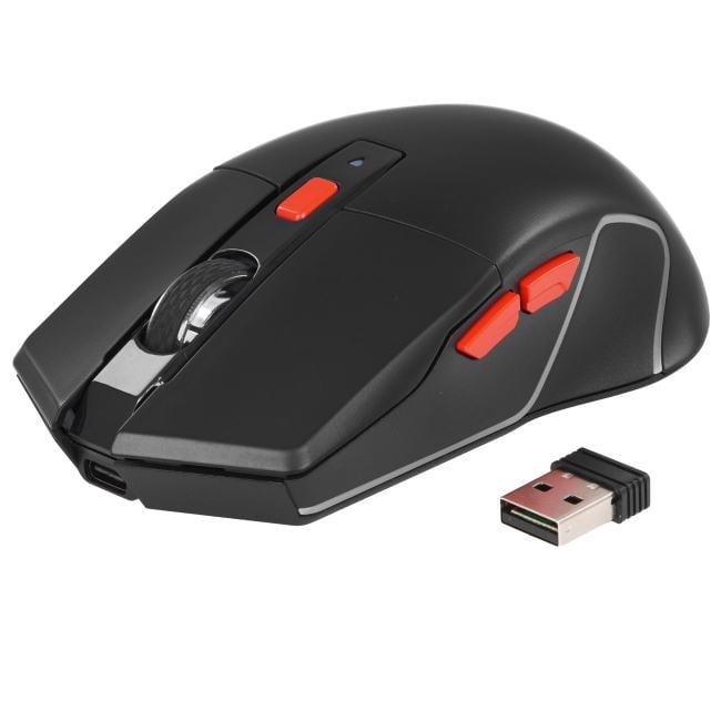 Мышь Acer - OMR304, Беспроводная, 10 метров, USB, Optical, 800 - 3200 dpi, 6 btns, gaming, цвет чёрный, ZL.MCECC.01Z