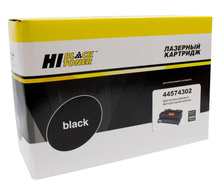 Фотобарабан Hi-Black HB-44574302 для  Oki  B411/B431/MB461/MB471/MB491