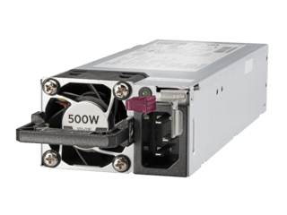 Блок питания HPE 500W Flex Slot Platinum Hot Plug Low Halogen Power Supply, new, pulled, non-factory package (865408-B21)