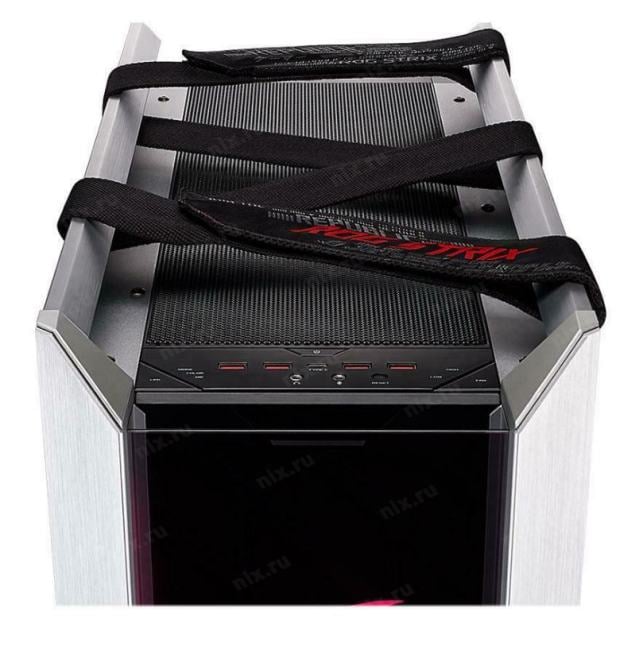 Miditower ASUS ROG STRIX HELIOS <GX601> White E-ATX без  БП, с окном