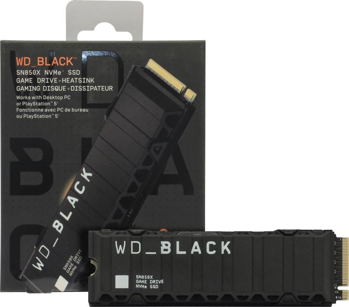 SSD Western Digital WDS200T2XHE, NVMe PCIe 4.0, 2ТБ, M.2 2280