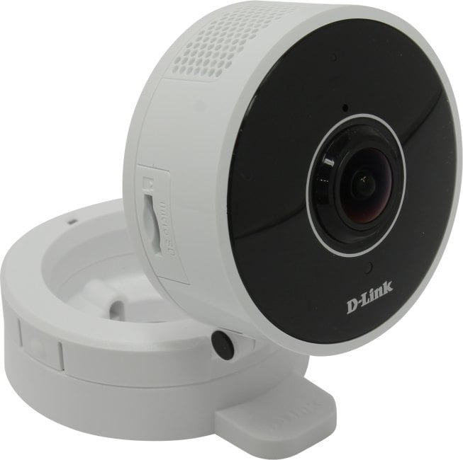 D-Link DCS-8100LH 1 Мп беспроводная облачная сетевая HD-камера, день/ночь, с ИК-подсветкой до 5 метров, углом обзора по горизонтали 180° и слотом для карты microSD