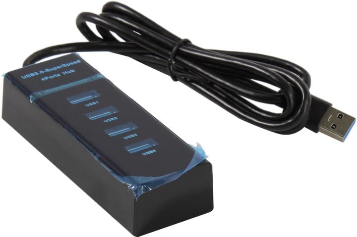 USB-хаб KS-is KS-728, 3×USB 2.0, 1×USB 3.0 Type A