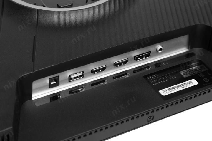 MZ2712-B Монитор NPC 27"  черный IPS LED 16:9 HDMI M/M матовая 250cd 178гр/178гр 2560x1440 165Hz G-Sync  FreeSync DP Qua