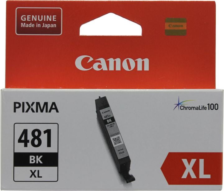 Чернильница Canon CLI-481XLBK Black для  Pixma  TR7540/TR8540/TS6140/TS8140/TS9140