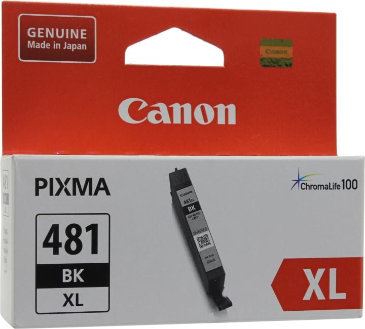Чернильница Canon CLI-481XLBK Black для  Pixma  TR7540/TR8540/TS6140/TS8140/TS9140