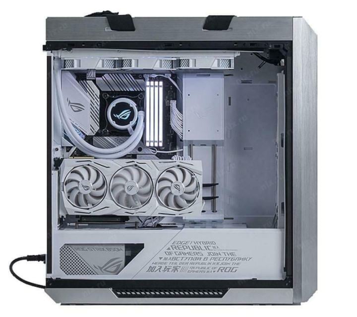 Miditower ASUS ROG STRIX HELIOS <GX601> White E-ATX без  БП, с окном