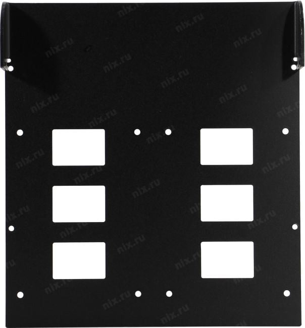 Procase <MU-104-BK> Крепление для 2 корзин Procase MU-xxx  в отсек 5.25"